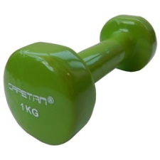 Capetan® 2x1kg Puha vinyl bevonatos egykezes súlyzópár (2db) kézisúlyzó