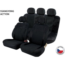Cappa Perfetto AL SSangYong Actyon, fekete ülésbetét, üléshuzat