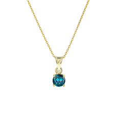 Capri Four Points London Blue Topáz 14kt 0.41ct nyaklánc és medál nyaklánc