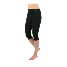 Capri Pamut leggings - 3/4 capri - fekete XL női nadrág