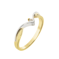  Capri Secret of Cairo Gyémánt 14kt 0.03ct Eljegyzési gyűrű gyűrű