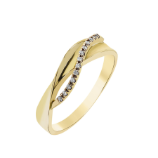  Capri Stars of Dallas Eljegyzési Gyémánt 14kt 0.05 ct gyűrű gyűrű