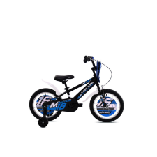  Capriolo Mustang 16" gyerek kerékpár Fekete-Kék gyermek kerékpár