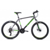  Capriolo Oxigen 26" férfi MTB kerékpár 20" Grafit-Zöld