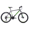  Capriolo Oxigen 26" férfi MTB kerékpár 20" Grafit-Zöld