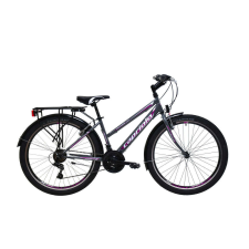 Capriolo Passion Lady 26" női MTB kerékpár 17" Grafit-Lila mtb kerékpár