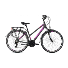 Capriolo Roadster Lady 1.0 női trekking kerékpár 19" Grafit trekking kerékpár