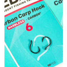  Carbon Carp Barbless hook  10 horog