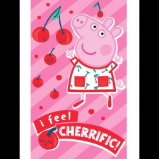 Carbotex Baby towel Pepin Piggy as a cherry, 30 × 50 cm (040134-LICENC004A) lakástextília
