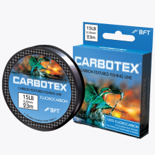 Carbotex Fluorocarbon 100% Előke zsinór - Hossz: 23 mÁtmérő: 0,355 mmSzakítószilárdság: 15 lbSzin: Víztiszta horgászzsinór