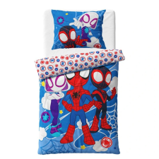 Carbotex  Mikroplyšové Spidey Úžasní přátelé 140 × 200, 70 × 90 cm (01218-MIKROPLSPIA) lakástextília