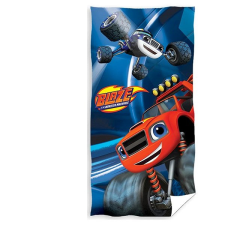 Carbotex Törölköző - Láng és a szuperverdák Blaze és Darington, 70×140 cm lakástextília