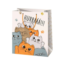 Cardex : "Hurrááá!!!" cicás óriás ajándéktáska 33x15x44cm ajándéktasak