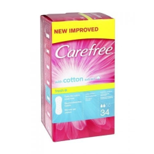 Carefree Cotton Fresh illatosított tisztasági betét 34db intim higiénia