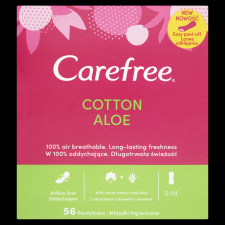  Carefree tisztasági betét 56 db Cotton Feel Normal Aloe intim higiénia