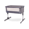Caretero Gyermek kiságy CARETERO Sleep2gether graphite