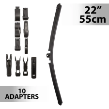  Carguard 55742N Ablaktörlő 22/55 cm - 10 db adapterrel ablaktörlő lapát