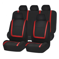 CARGUARD Autós üléshuzat szett - piros / fekete - 9 db-os - HSA002 ülésbetét, üléshuzat