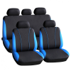 CARGUARD HSA001 9db-os autós üléshuzat szett - kék-fekete (55670BL)