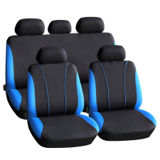 CARGUARD HSA001 9db-os autós üléshuzat szett - kék-fekete (55670BL) ülésbetét, üléshuzat