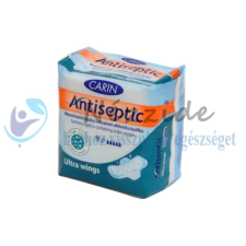  CARIN EGÉSZSÉGÜGYI SZÁRNYASBETÉT ANTISZEPTIKUS 9DB intim higiénia