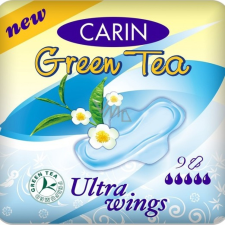  Carin Ultra Wings Green Tea egészségügyi betét 9 db intim higiénia