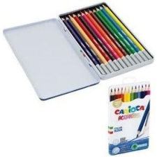 Carioca Akvarell színes ceruza 12db-os szett fém dobozban - Carioca (295315) színes ceruza