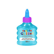 Carioca Csillámló folyékony neon világoskék ragasztó 88ml - Carioca ragasztó