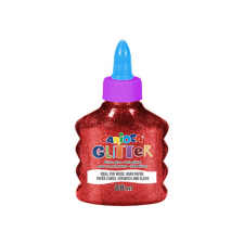 Carioca Csillámló folyékony spark piros színű ragasztó 88ml - Carioca ragasztó
