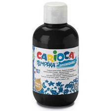 Carioca : Fekete tempera 250ml tempera