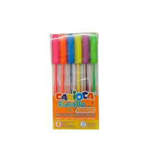 Carioca Fiorella neon zseléstoll 6db-os szett - Carioca toll