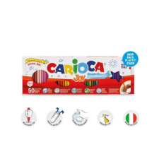 Carioca Joy lemosható 50db-os filctoll készlet félméteres csomagolásban filctoll, marker