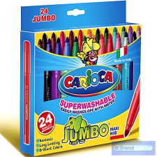 Carioca Jumbo filctollszett 24db - Carioca filctoll, marker