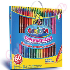 Carioca Lemosható filctollszett 60db - Carioca filctoll, marker
