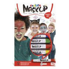 Carioca Maskup arcfestő szett 6 színnel kreatív és készségfejlesztő
