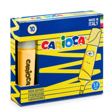 Carioca Narancssárga szövegkiemelő filctoll 5mm-es heggyel 1 db - Carioca filctoll, marker