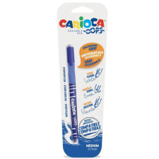 Carioca Oops kék kitörölhető toll 0,7mm - Carioca toll