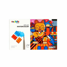 Carioca Plus Akrilfesték, 24 db ecset, festék