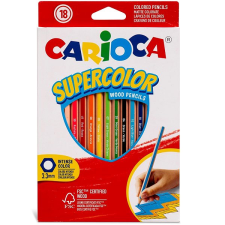 Carioca Supercolor, 18 színű színes ceruza