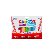Carioca Színes filctoll szett kétféle fejjel 24 db-os - Carioca filctoll, marker