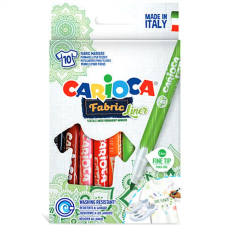  Carioca Színes textilfilc 10 db-os készlet filctoll, marker