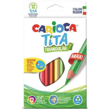  Carioca TITA  MAXI színesceruza - 12 színnel színes ceruza