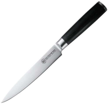 Carl Schmidt Sohn -Konstanz szeletelő kés, VG 10 acél, 18 cm, fekete/ezüst kés és bárd
