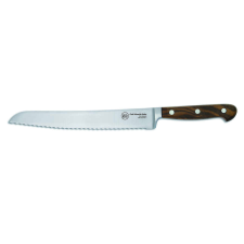 Carl Schmidt Sohn TESSIN kenyérvágó kés diófa nyéllel 23 cm &#039;Made in Solingen&#039; CrX50CrMo15 HRC 56 kés és bárd