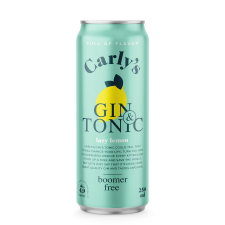  Carly's Lazy Lemon gin & tonic RTD DRS (0,25L / 4,9%) gin