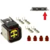 Carmo 4 pólusú CDI ECU csatlakozó motorkerékpárhoz Carmo Elektronika Egyéb elektromos alkatrészek