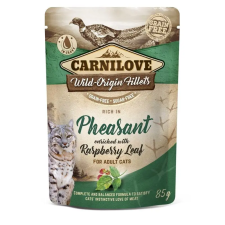 Carnilove Carnilove Cat tasakos Pheasant with Raspberry Leaves - Fácán málnalevéllel 85g macskaeledel