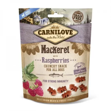 Carnilove Carnilove Dog Jutalomfalat Crunchy Mackerel&amp;raspberries - Makréla málnával 200g jutalomfalat kutyáknak
