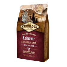  Carnilove Cat Adult Reindeer Energy & Outdoor- Rénszarvas Hússal 2kg macskaeledel