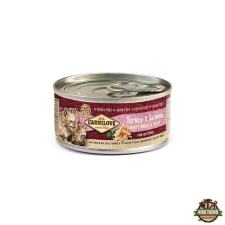 Carnilove Cat Kitten Turkey & Salmon Can- Pulyka és Lazac Hússal Konzerv 100g macskaeledel